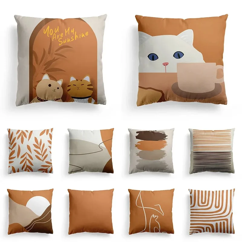 Housse coussin canapé Luna