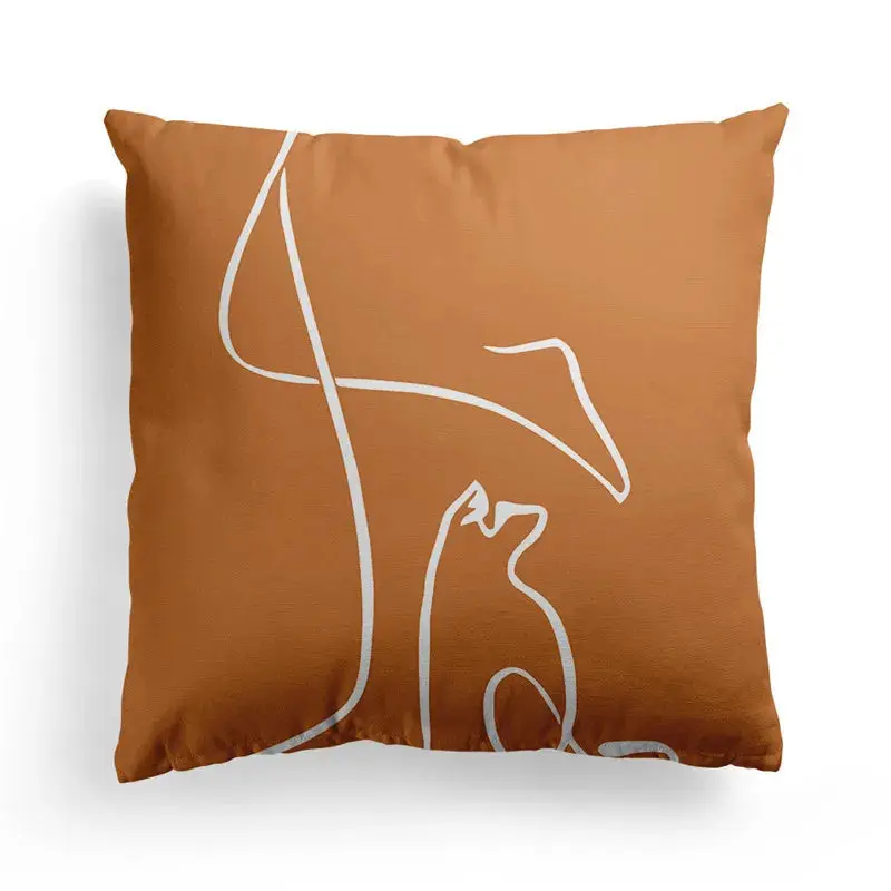 Housse coussin canapé Luna