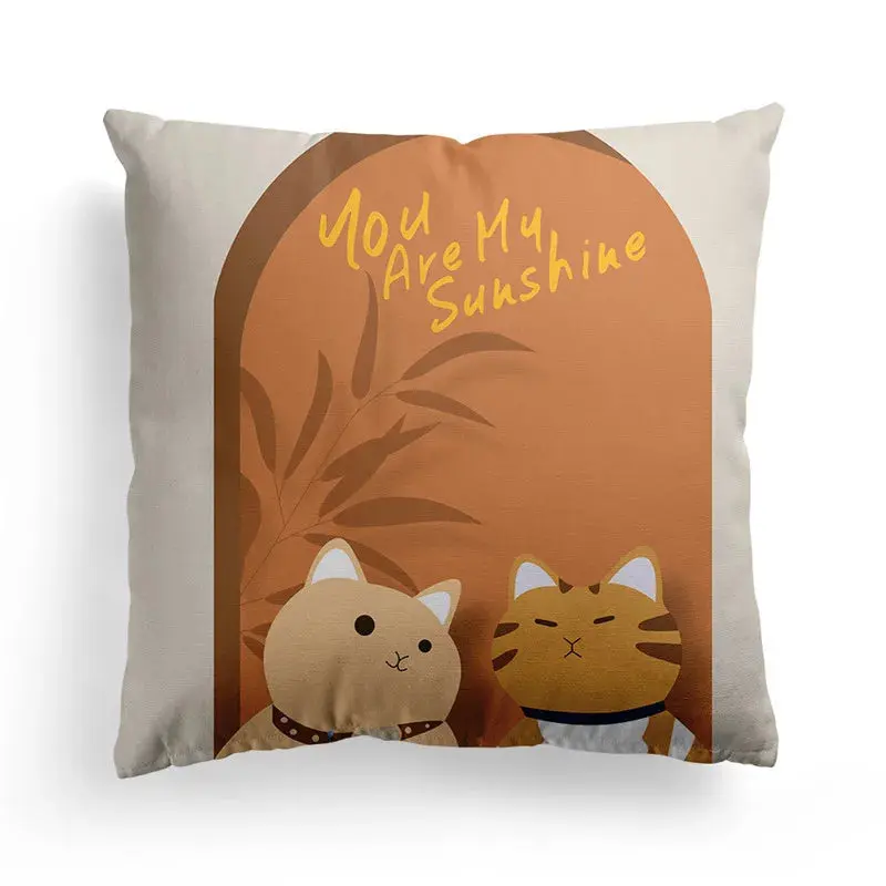 Housse coussin canapé Luna