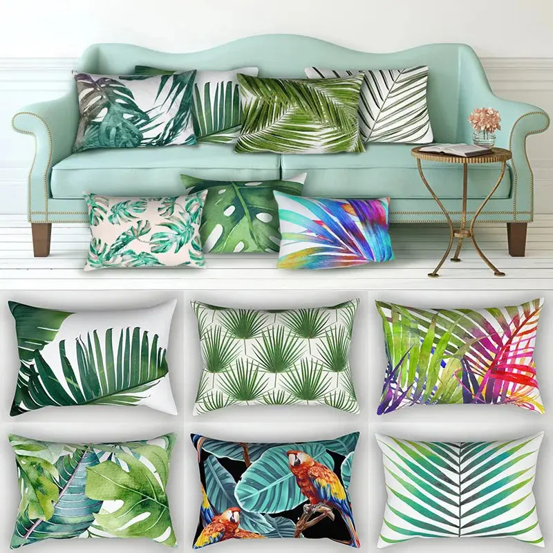 Housse coussin canapé Azur