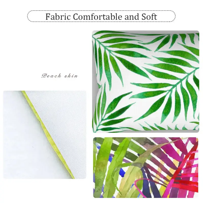 Housse coussin canapé Azur