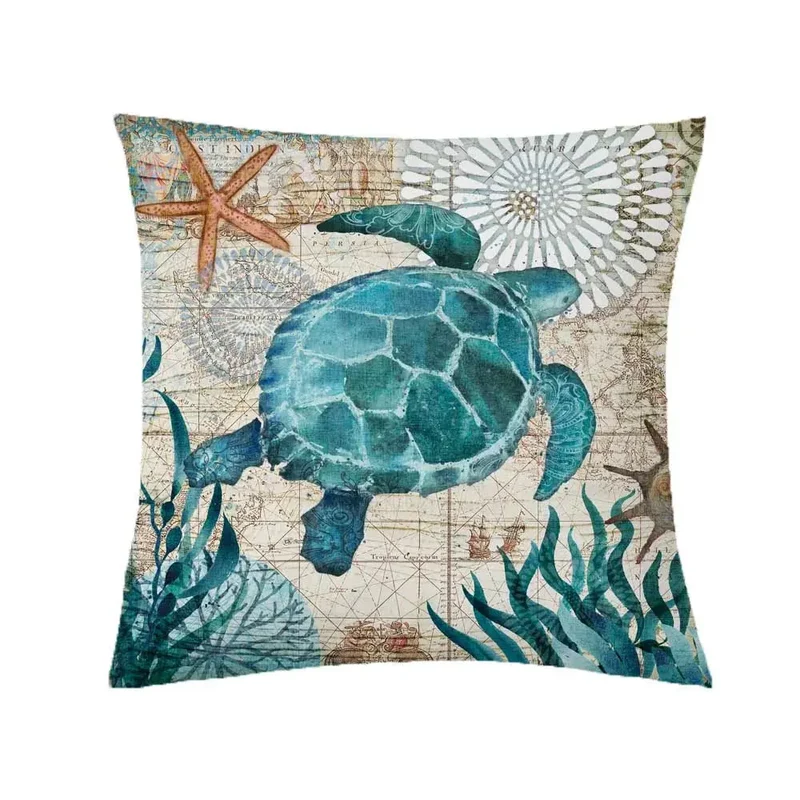 Housse coussin canapé Jade