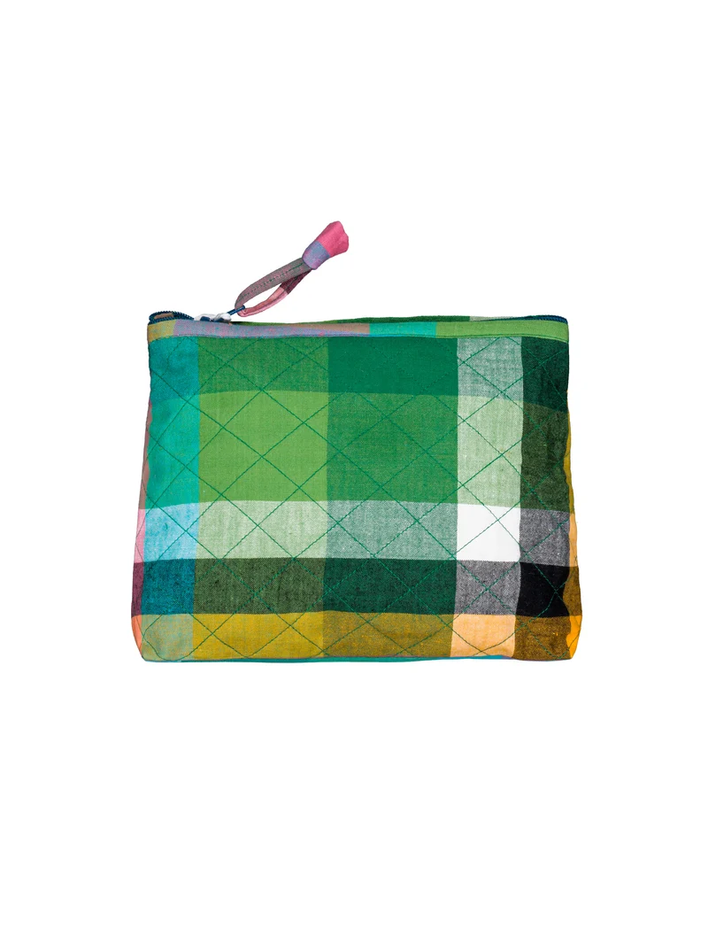 Trousse de toilette matelassée