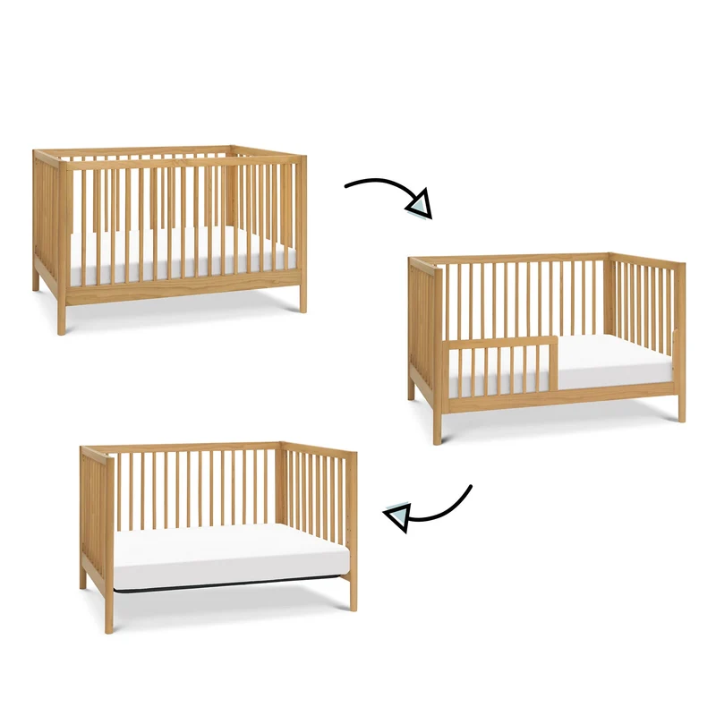Couchette Convertible 3-en-1 Birdie - Miel