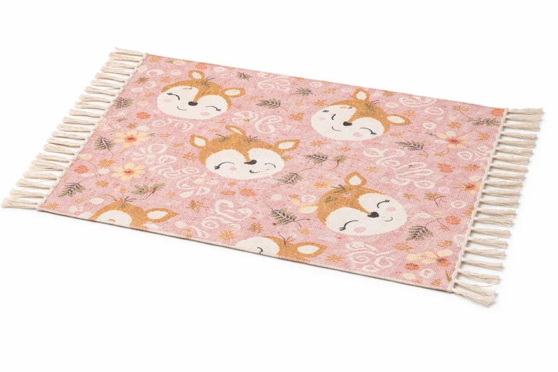 Tapis de Sol Enfant LEILA - Coton Recyclé - Douceur & Décoration