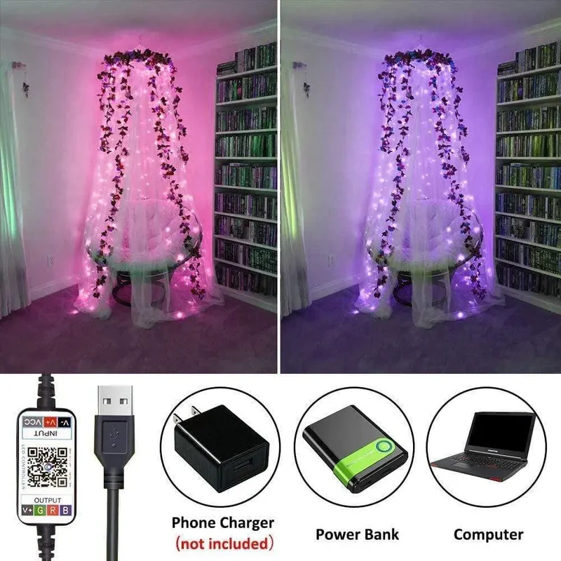 Guirlandes lumineuses à LED de Noël, décorez votre arbre de Noël unique