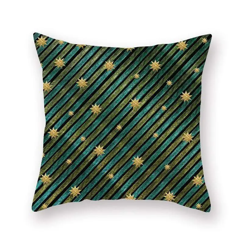 Taie d'oreiller coussin en peau de pêche de Noël