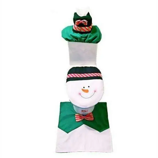 Housse de siège de toilette de Noël