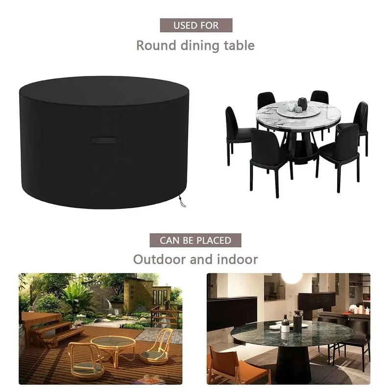 RONDOJAR - Couverture de meubles de jardin extérieur osier canapé