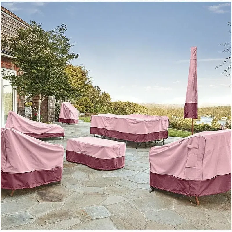 JARDYCO - Couverture de protection pour meuble de jardin double siège