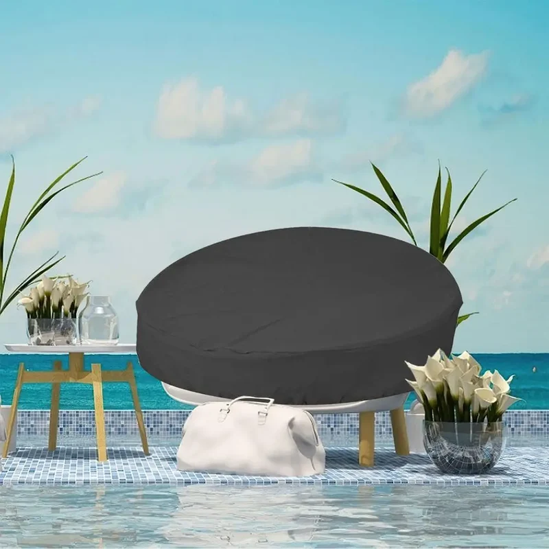 Housse chaises de jardin imperméable pour chaise ronde BABYBLOO