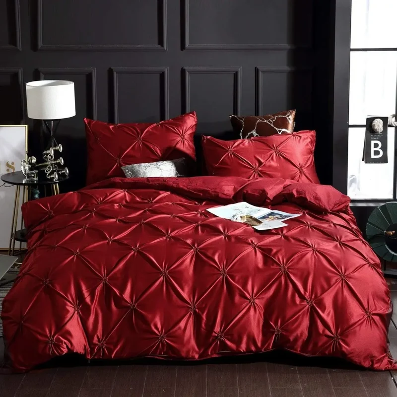 Housse de couette confortable et soyeuse de luxe