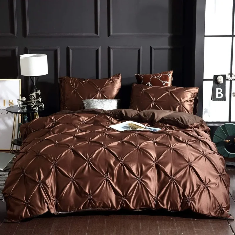 Housse de couette confortable et soyeuse de luxe