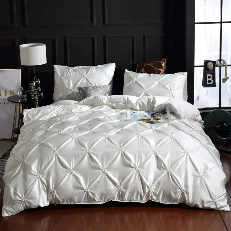 Housse de couette confortable et soyeuse de luxe