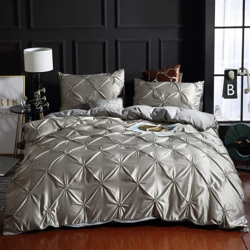 Housse de couette confortable et soyeuse de luxe