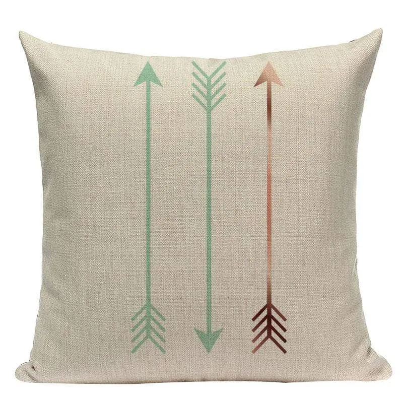 VERT - Housse de coussin