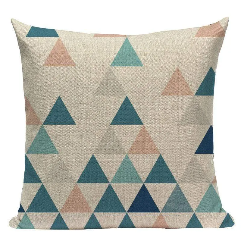 VERT - Housse de coussin