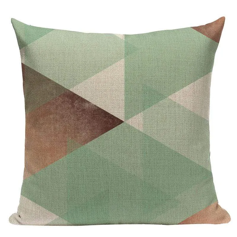 VERT - Housse de coussin