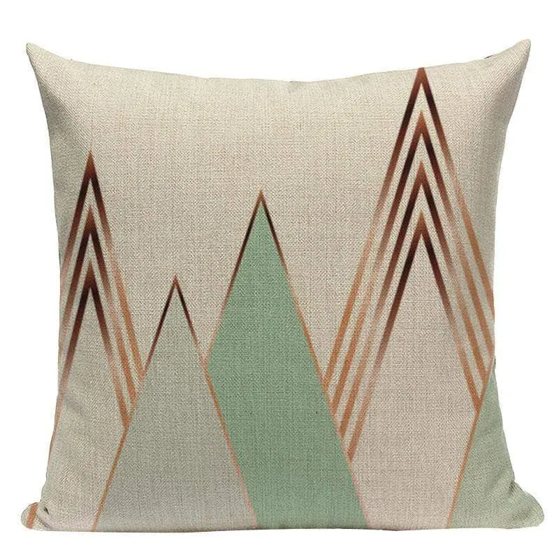 VERT - Housse de coussin