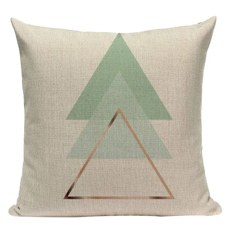 VERT - Housse de coussin