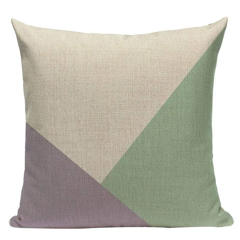 VERT - Housse de coussin
