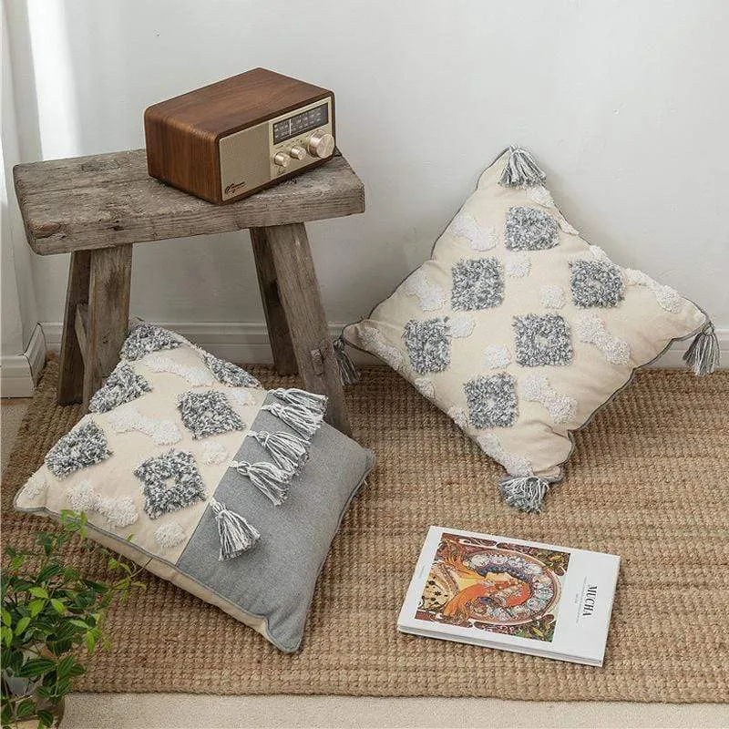 Oreiller - coussin en toile de coton