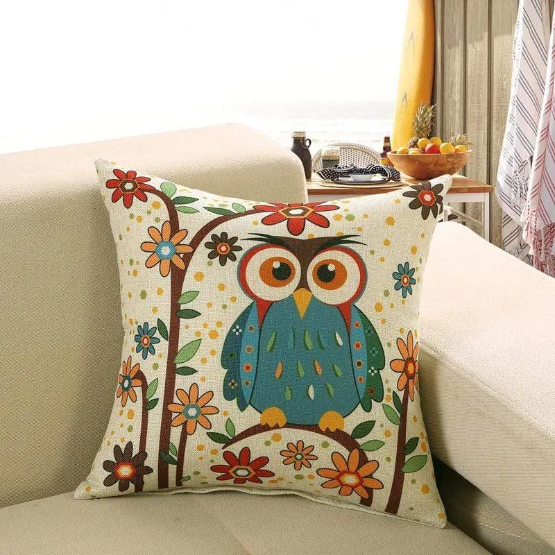 Housse de coussin de canapé imprimée CATOCAT