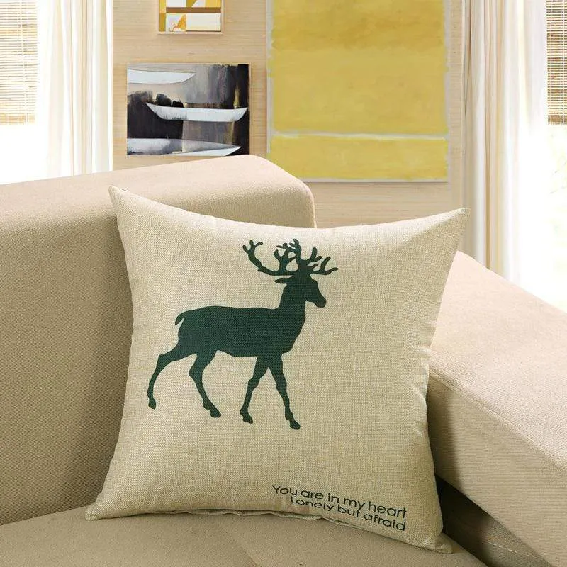 Housse de coussin de canapé imprimée CATOCAT