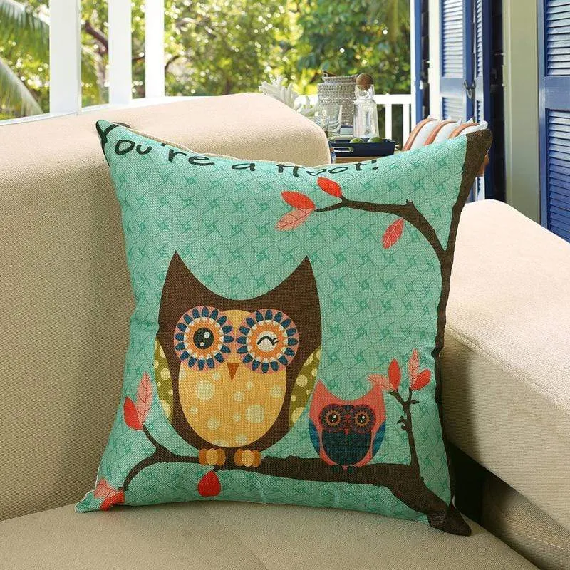 Housse de coussin de canapé imprimée CATOCAT