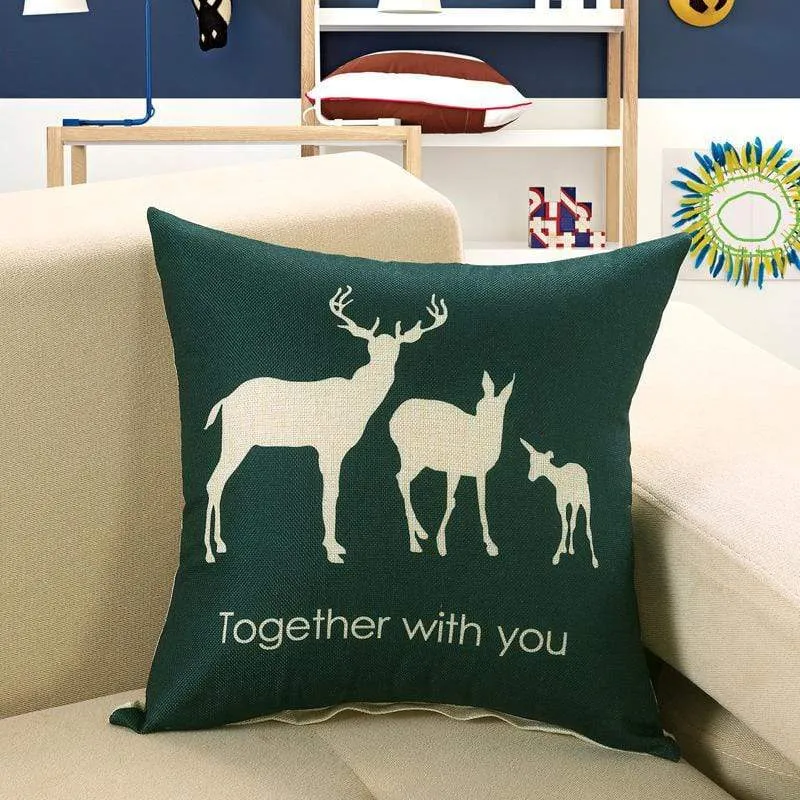 Housse de coussin de canapé imprimée CATOCAT