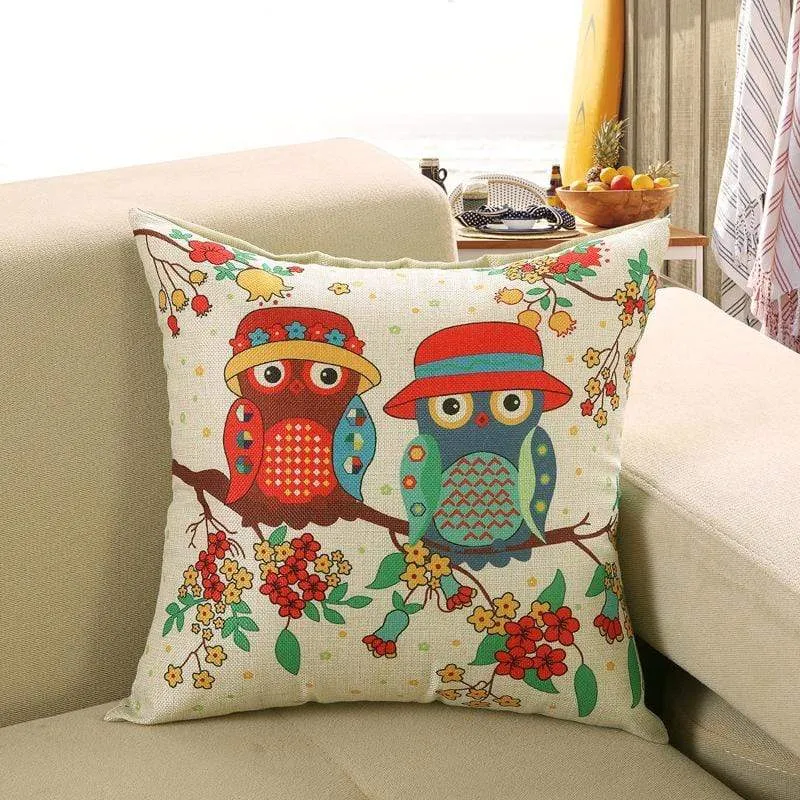 Housse de coussin de canapé imprimée CATOCAT