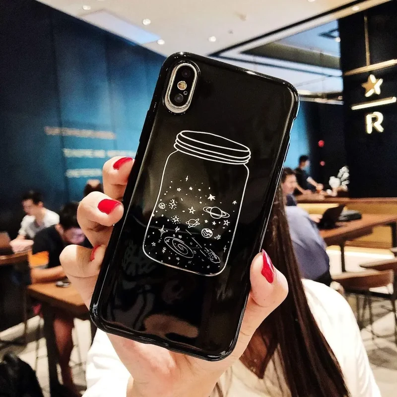 Etui et coques souple en TPU pour iPhone X 8 7 6 6S Plus