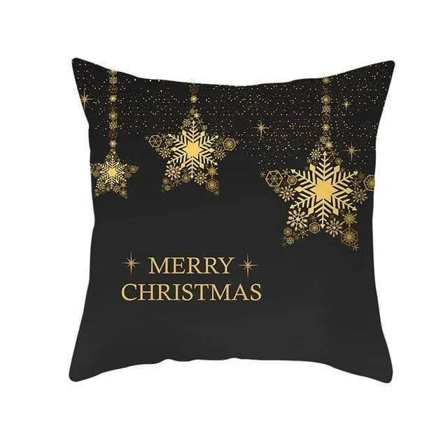 Coussin Noel Noir-Housse de France