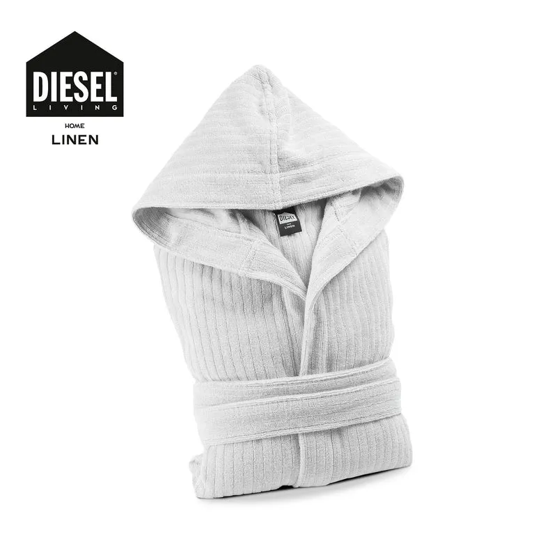 Accappatoio con Cappuccio solid diesel in Cotone 380 gr/mq