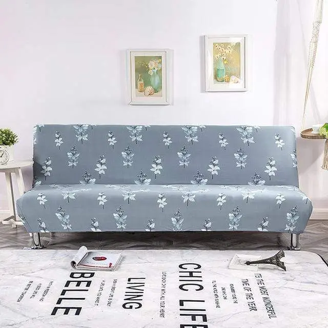 GEOBED - Housse canapé-lit extensible, sans bras et sans accoudoir