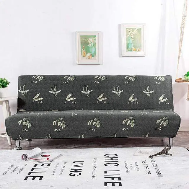 GEOBED - Housse canapé-lit extensible, sans bras et sans accoudoir