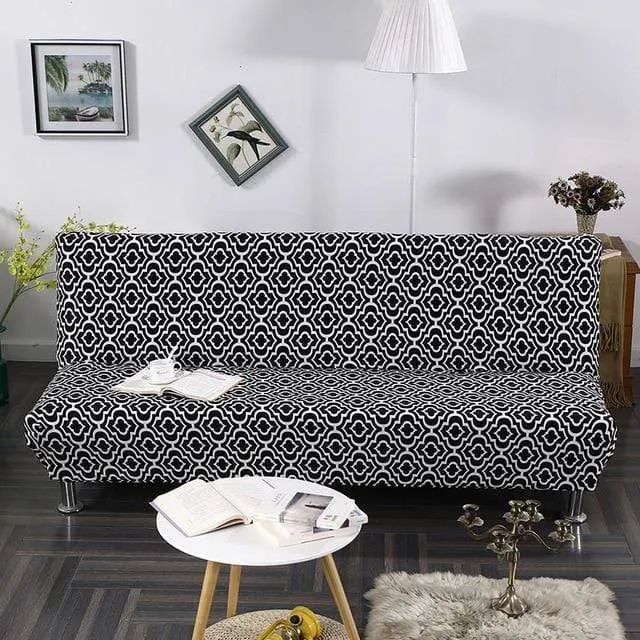 GEOBED - Housse canapé-lit extensible, sans bras et sans accoudoir