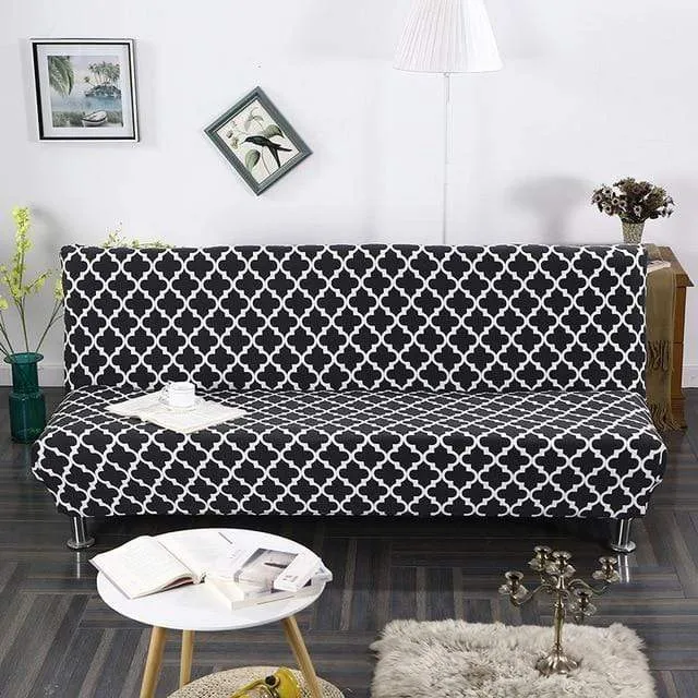GEOBED - Housse canapé-lit extensible, sans bras et sans accoudoir