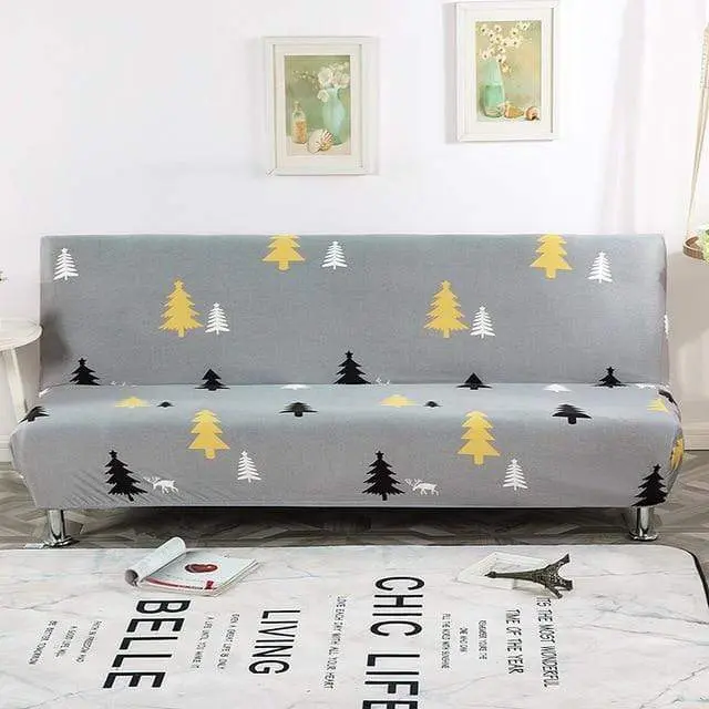 GEOBED - Housse canapé-lit extensible, sans bras et sans accoudoir