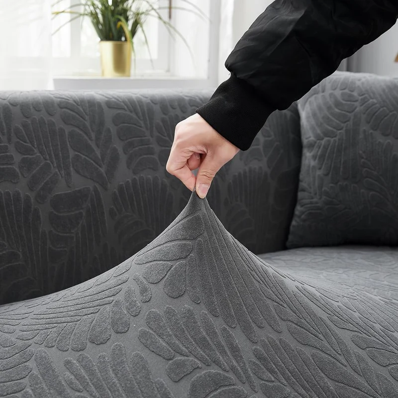 Housse Pour Canapé d'Angle Gris