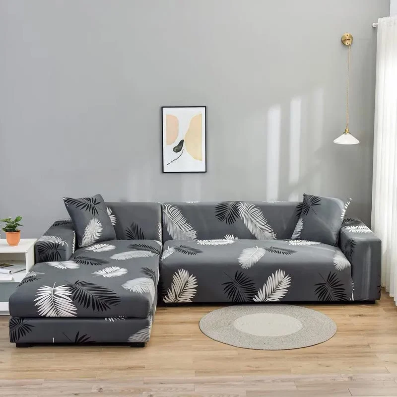 Housse de Canapé d'Angle Extensible Hestia