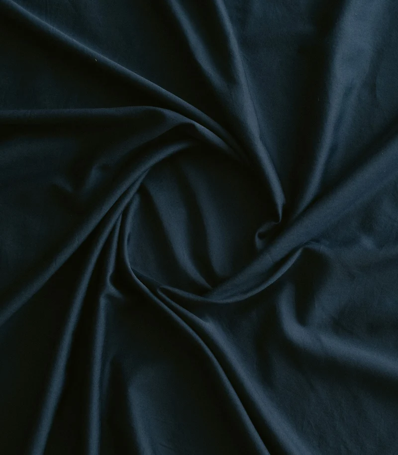 Taies d'oreiller en satin de coton - Bleu Tediber