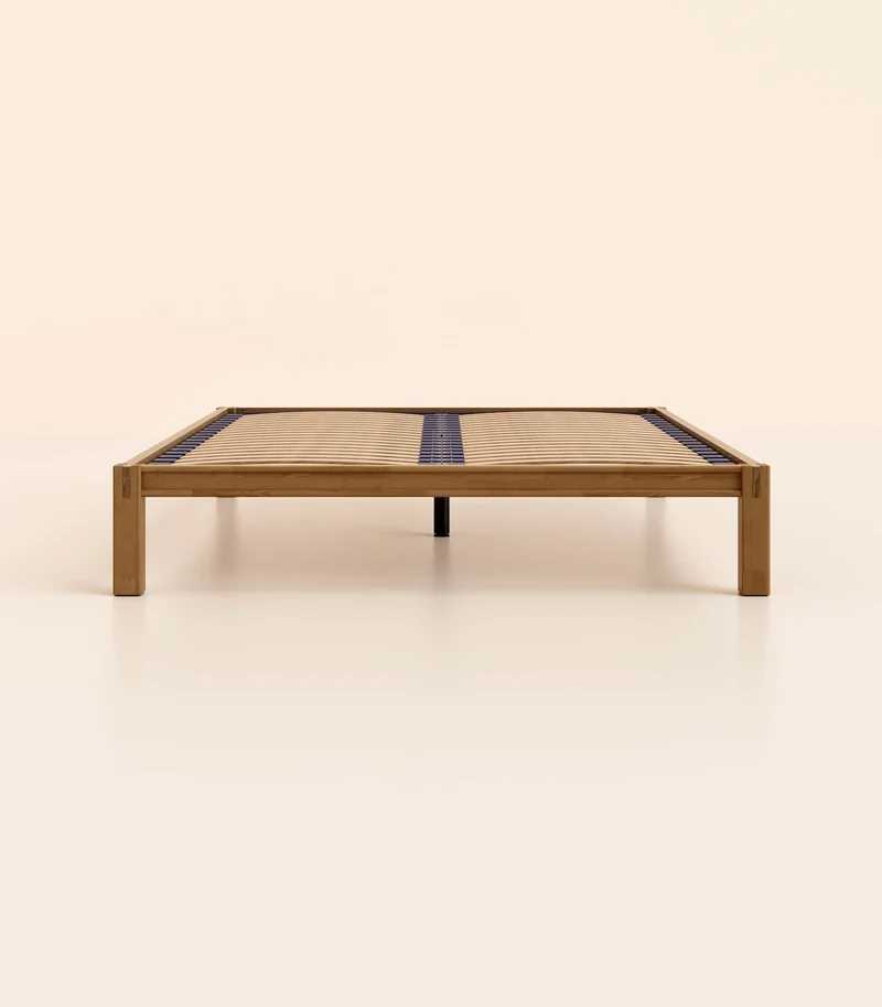 Sommier en bois - Bois foncé