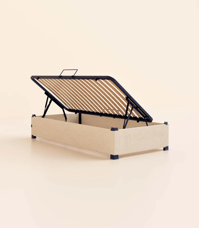 Lit coffre enfant - Beige