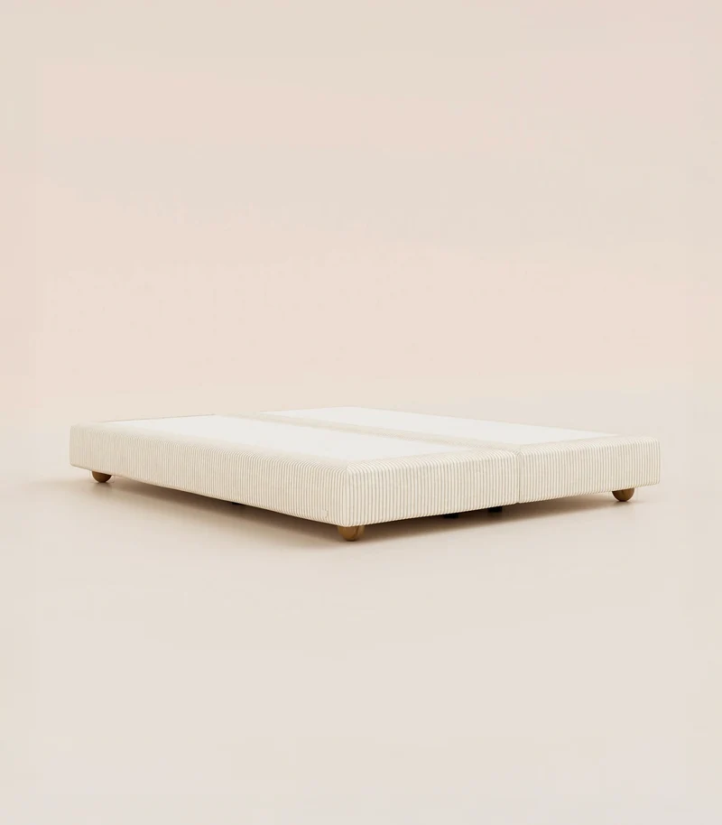 Sommier Grand Ours - Velours Sahara